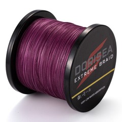Dorisea 100M 300M 500M 1000M 2000M Purple Dynema Braided Fishing Line 6LB-300LB