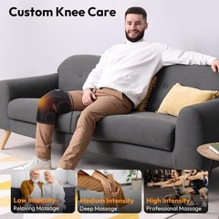 QUINEAR Knee Massager with Air Compression and Heat, Knee Brace Wrap, Heating…