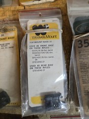 (1) weaver scope mount bases #12-46 (sold individually)