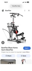 Bowflex Blaze Home Gym Adjustable Ergonomic Strength Training