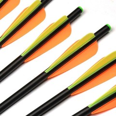 12pcs 20-inch Fiberglass Crossbow Bolts Arrows OD8mm Hunting Archery