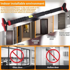 Pull-Up Bar For Door Frame Chin Up Bar 27&Prime;-42&Prime; Upper Body Workout Home Training