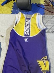 Vicious Youth Small Wrestling Singlet Purple