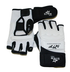Half Finger Sparring Hand Gloves Hand Protector Taekwondo Karate MMA Muay Thai