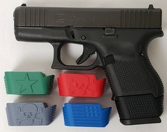 Magazine Sleeve/Spacer/Adapter For Glock® G26/G27 With Glock® G19/G23 Magazine