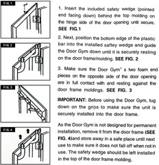 Doorway Chin Up Bar Pull Up Bar Sit Up Mutil-Function Home Gym Strength Training