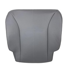 Artificial Leather Front Driver Side Bottom Seat Cover Gray Replacement for