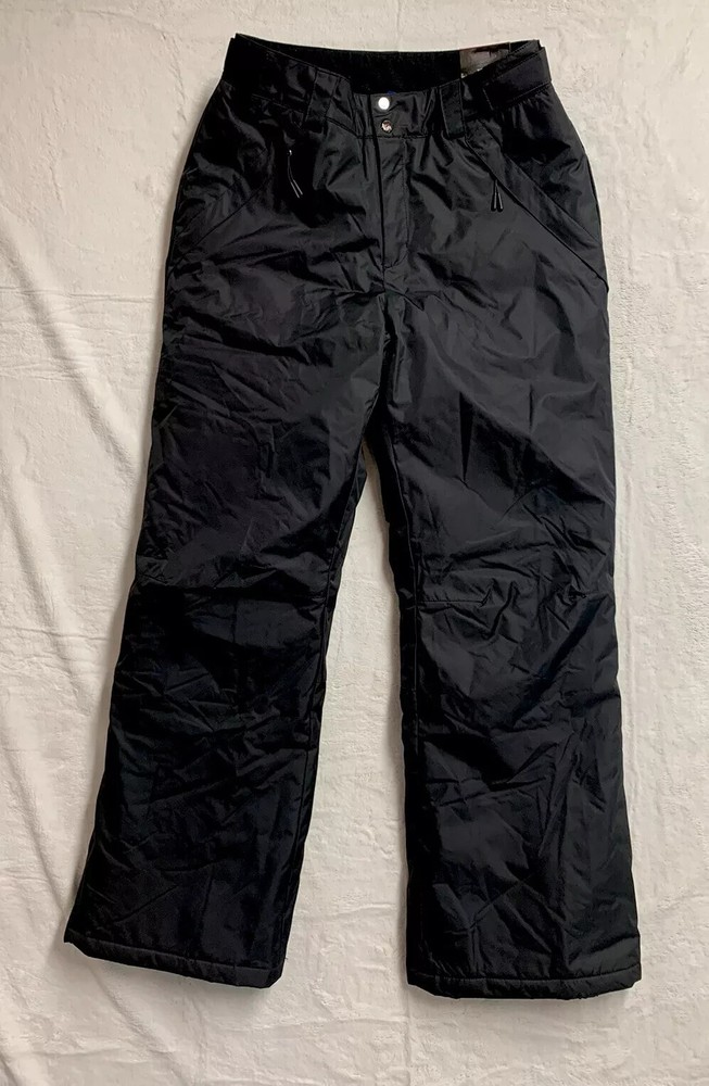 Zeroxposur Unisex medium Black Snow Pants Insulated snowboarding New