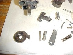 Vintage Unknown Top Break Revolver Parts