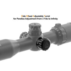Leapers UTG 1 BugBuster 3-12×32 Scope 1 inch Tube Mil Dot Reticle QD Rings