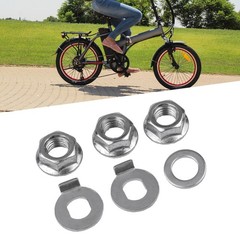 12mm Steel E-bike Hub Motor Nuts Safety Washer Front Or Rear Hub Motor