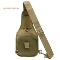 Tactical Gun Bag Pistol Holster Concealed Carry Chest Crossbody Pack Handgun Bag