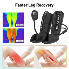 QUINEAR Leg Recovery System for Athletes, Air Compression Recovery Boots Mass…