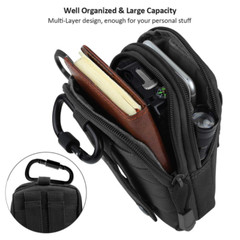 Universal Tactical Military Molle Cell Phone Holster Pouch Waist Pack Belt Bag