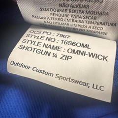 Columbia Golf Kansas City Royals KC Omni Wick 1/4 Zip Men M Shotgun Pullover NEW