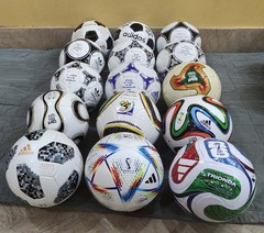 Adidas Official Fifa World Cup Match Soccer Ball History Set 1970-2026 Size 5