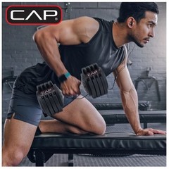 Adjustable Dumbbells, 55lb SmartBell Dumbbell Set with Quick-Select Weights