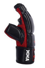 Boxing Glove MMA Training Inner Padded High Quality Weight Lifting – Black