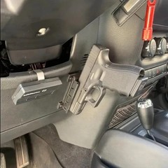 Magnet HandGun Mount Quick Draw Loaded Magnetic Gun Holster Concealed Gun Holder