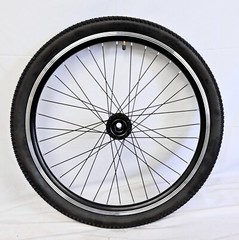 20/24/26 /27.5 inch Tricycle Wheels Adult Trike Wheel W/Tire Tube 15mm Axles
