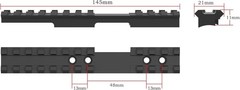 Savage Rascal Rifles Scope Base Picatinny Rail Mount