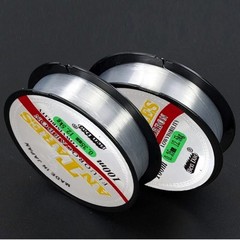 100M Monofilament Fishing Line Nylon Fluorocarbon Coated Strong Carp Line NEW UK