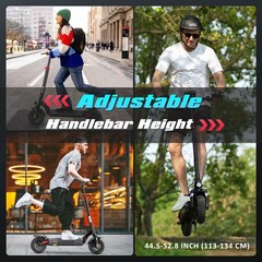 Electric Scooter Adult 800W 25MPH Max Speed 25Miles Long Rang Off Road E Scooter
