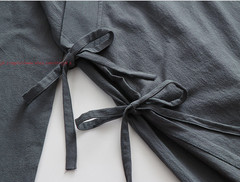 Unisex Wudang Taoist Robe Kung Fu Martial Arts Tai Chi Cotton Linen Long Tops