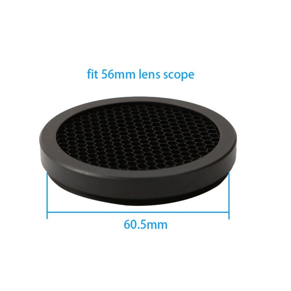 Killflash Scope Lens Protector Honeycomb Mesh 44mm 50mm 56mm Cover