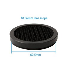 Killflash Scope Lens Protector Honeycomb Mesh 44mm 50mm 56mm Cover