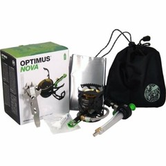 OPTIMUS NOVA Stove Multi Fuel Expedition Compact Light Weight Base Camp Woods