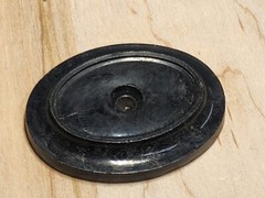 Factory OEM Remington Pistol Grip cap with screw can be used on restorations