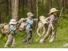 Natural Ozark Hiking & Walking Sticks 54&Prime; Height