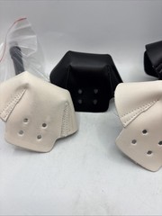 4 Pieces Toe Cap Guards Protectors Toe Caps Artificial Leather Roller Skate Cap