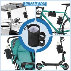 Bicycle Cup Holder Cycling Beverage Water Bottle Cage Mount Drink Bike Handlebar