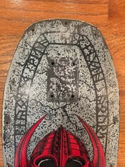 Vintage Powell Peralta Per Welinder Nordic Skull Skateboard Deck 1980s Original