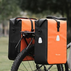 WEST BIKING Waterproof MTB Bike Pannier Bag Bicycle Rear Rack Pack Carrier Bag