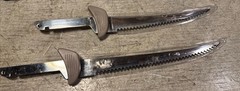 Rapala Corded Electric Fillet Knife PGEF1 Case 2 Blades, 120v & Battery Adapter