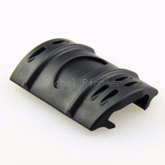 Black 24 PCS Universal Weaver Picatinny Rubber Rail Covers