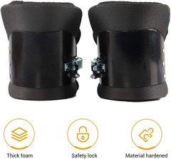 Anti Gravity Inversion Boots Heavy Duty 330lb Padded Ankle Fitness Hooks