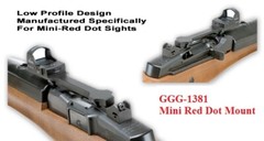 GG&G GGG-1381 for Ruger Mini 14 / 30 Mini RED DOT Mount – BLACK – GGG1381 – NEW