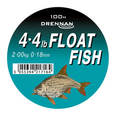 Drennan Float Fish Line 100m Coarse Roach Bream Rudd Pole monofilament mono