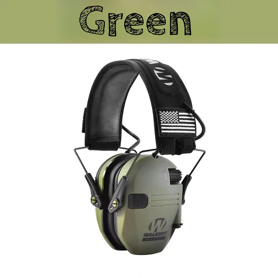 Electronic Shooting Ear Muff Slim Walkers Razor Shooting Anti-noise Earphone US