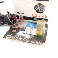 Dam Quick Microlite Fishing Reel. Made in West Germany. W/ Box.