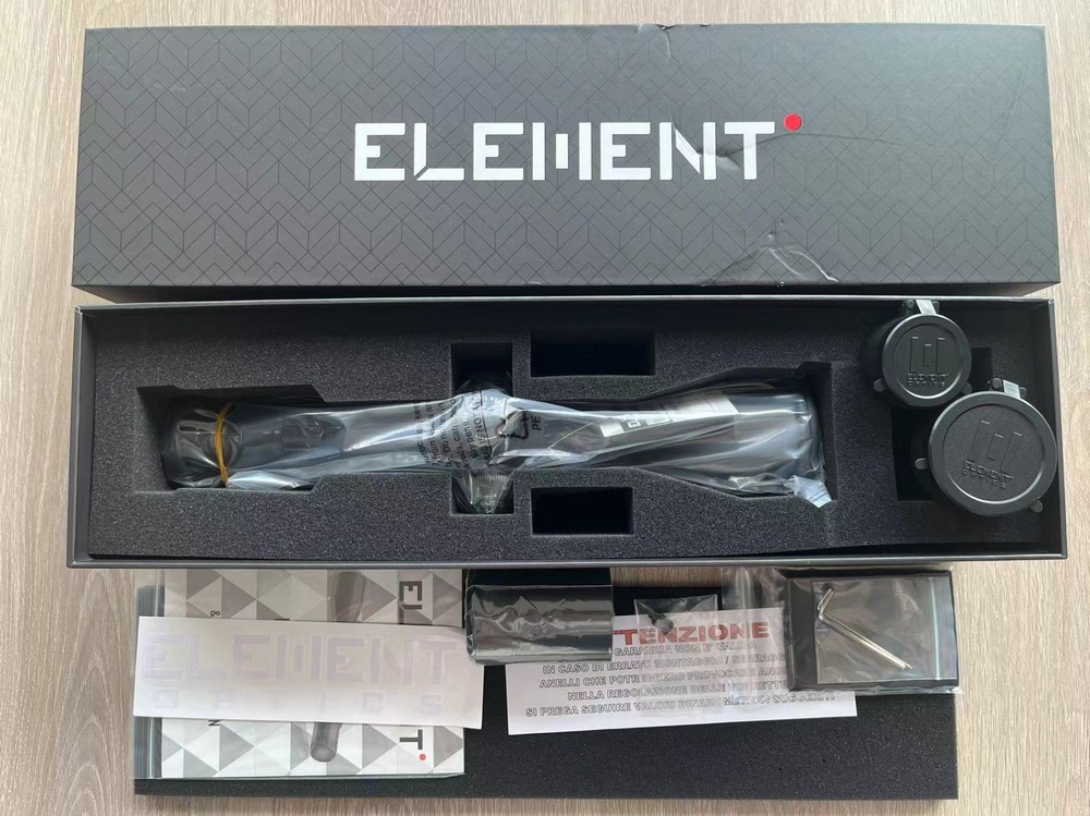 Element Optics Helix 6-24x50mm FFP Rifle Scope w/ APR-2D MRAD Reticle NEW