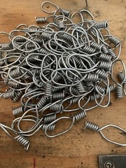 50 Galvanized Snare Swivels