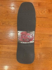 Vintage Powell Peralta Per Welinder Nordic Skull Skateboard Deck 1980s Original