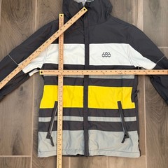686 Sixeightsix Manual Source Snowboarding Jacket Mens Medium Yellow