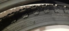 CHENGSHIN COMP3 BMX BIKE TIRES 1pair 20&Prime; X 1.75&Prime; BLACK TYRES Fit 20in KIDS BIKE