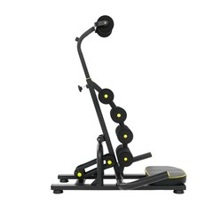 Black Adjustable Inversion Table, Compact Portable Back Stretcher for Home Use